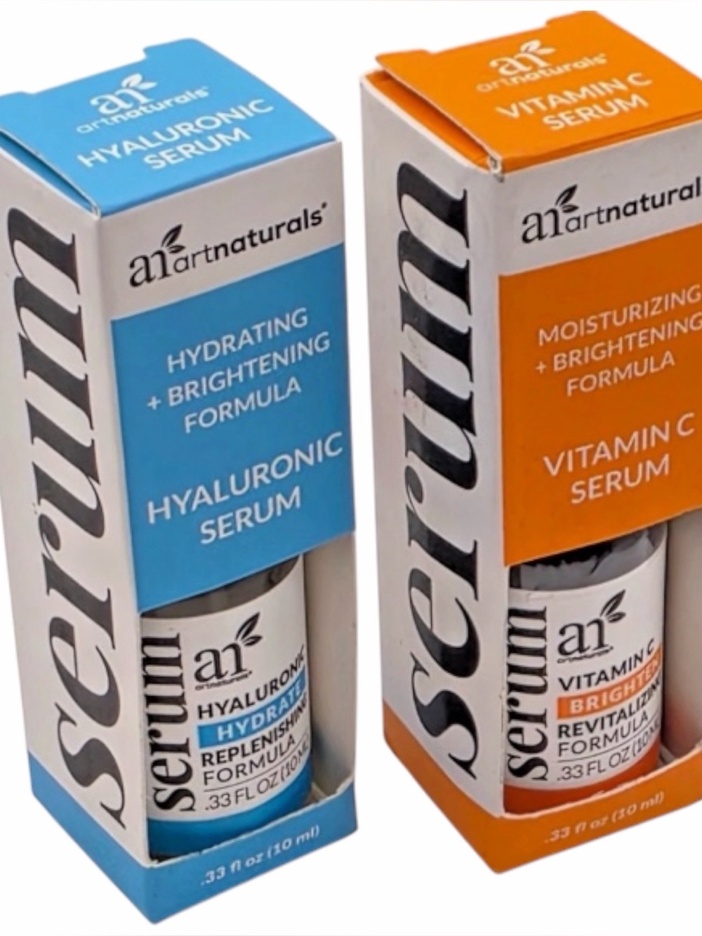 {Set of 2} ArtNaturals Hyaluronic & Vitamin C Serum ~ Brightening Formula ~ NIB